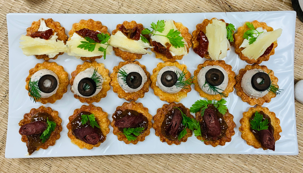 Sablés à l'italienne garnis à partager Sablés à l'italienne garnis à partager
